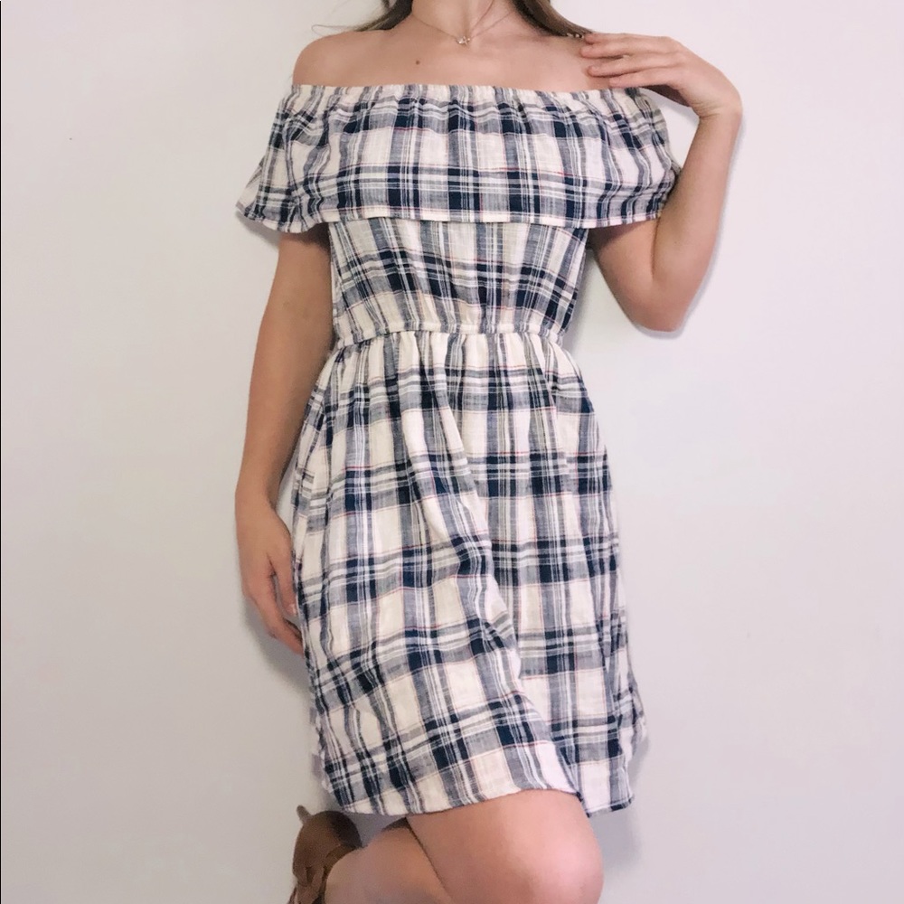 Off the shoulder dress